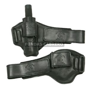 Funda Tobillera Defensa Extensible, Funda Tobillera de Cuero