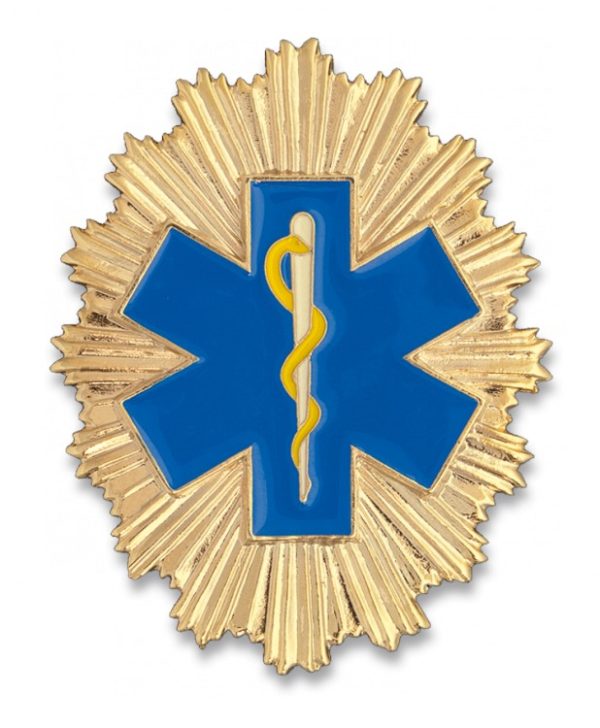 Chapa ESTRELLA DE LA VIDA, SAMUR