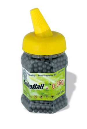 Bolas de plástico Golden Ball Invisibles color Negro 6mm 0.36g 35663