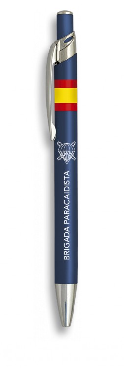 Bolígrafo brigada paracaidista y bandera España