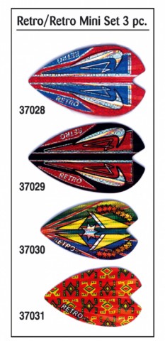 Voladores KELTIK. RETRO MINI. Set 3 pz