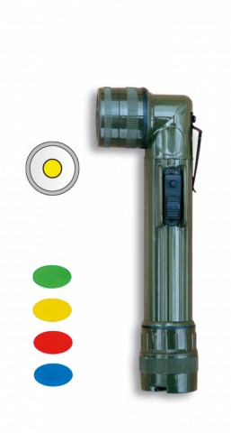Linterna CODO. Verde.16 cm. 2 x R6
