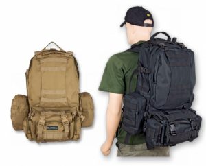 Mochila BARBARIC FORCE."ATAQUE III".COYO