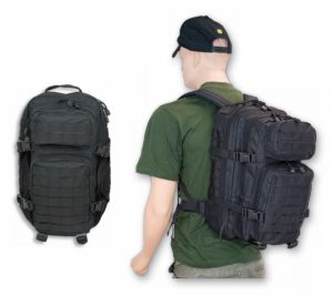 Mochila BARBARIC FORCE "ATAQUE".Negra