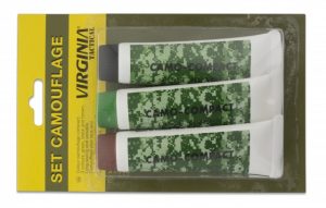 Pintura camufleje.Set 3 tubos