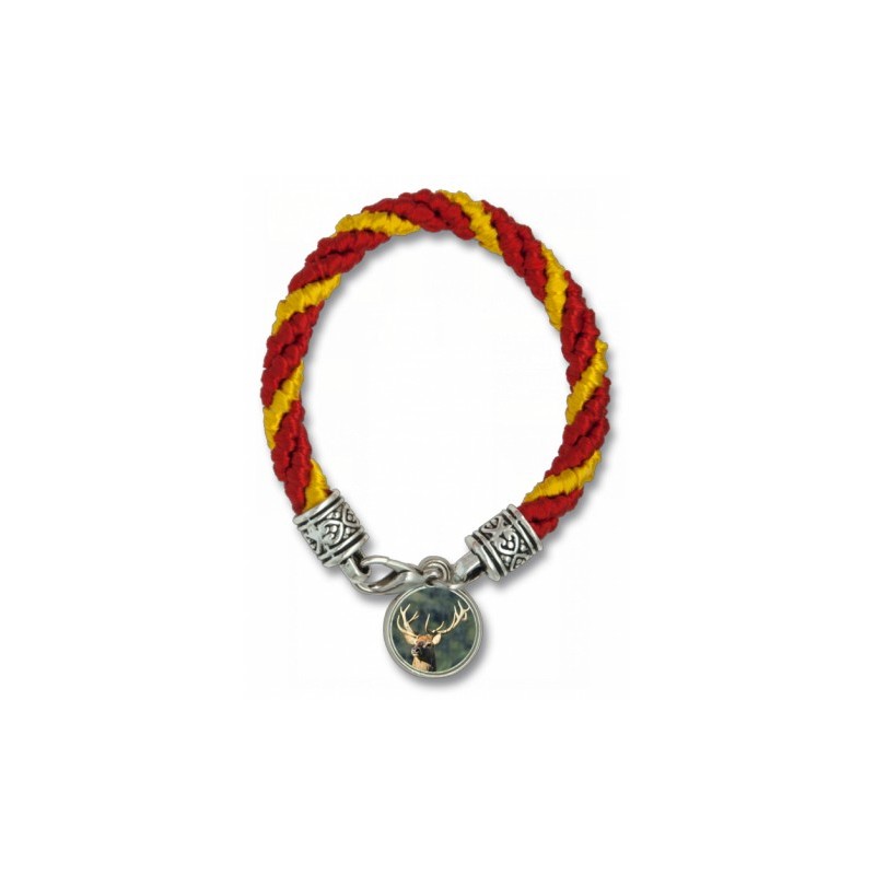 Pulsera cordon 3 hilos " CIERVO "