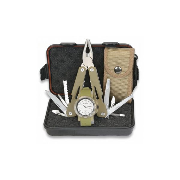 Reloj + Alicate Multiusos en caja regalo