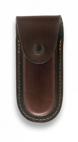 Funda ALBAINOX Piel.Marron. 13.5x6 cm