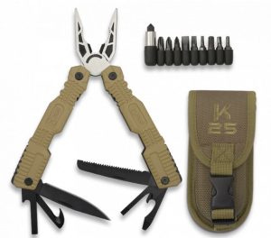 alicate coyote K25 con funda. 19 usos.