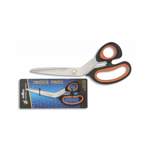 tijeras albainox doble inyeccion naranja