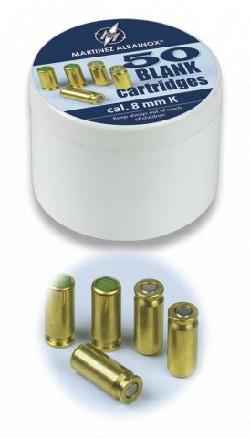 Detonantes ALBAINOX. 8 mm.Latón. Caja 50