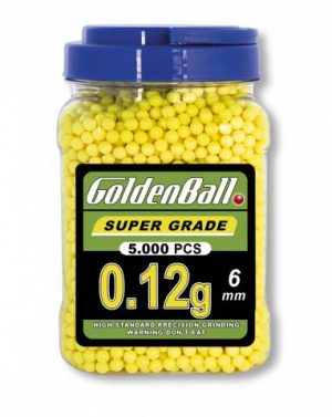 Tarro GOLDENBALL 5000 bolas 0.12 g