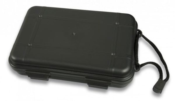 CAJA PLASTICO NEGRA 19x12x4.5 CM