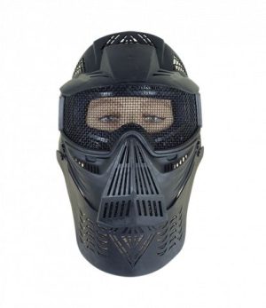 Mascara ALBAINOX PVC.Negra.Ornamental