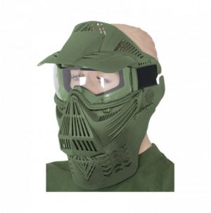 Mascara PVC.Verde. uso ornamental