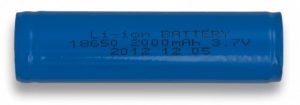 bateria recargable18650. 3.7v para 12406