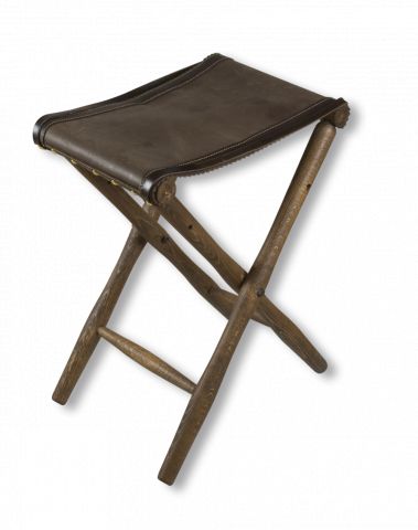 Silla plegable.Madera-Piel (48 cm) Silla plegable.Madera-Piel (48 cm)