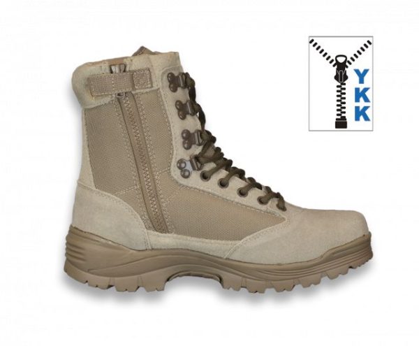 Bota TACTICA BARBARIC.Tan.T-42