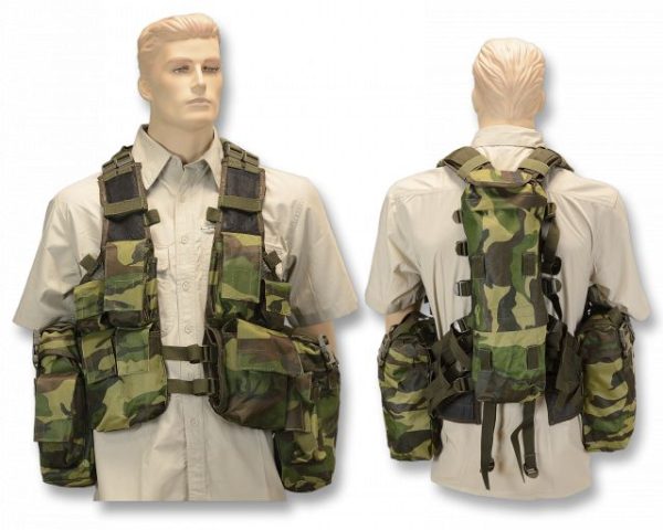 Chaleco BARBARIC Tactico.Ajustable.CAMO