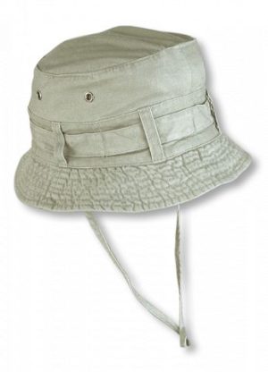 Sombrero BOB LAVADO.Color Verde. Talla L