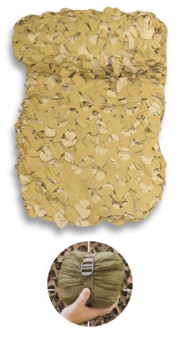 Red CAMO SYSTEMS desierto. 3x2.4m, red