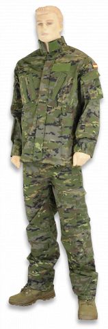 TRAJE CAMO VERDE. TALLA XXL