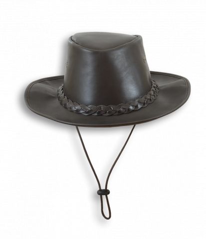 Sombrero de piel con cinta. Talla M Sombrero de piel con cinta. Talla M