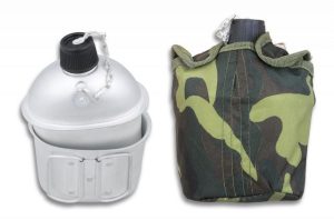 Cantimplora Aluminio+marmita.Camo.750ml
