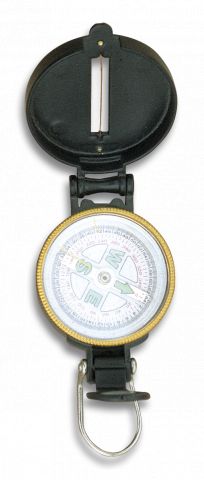 Brujula metal " DINGO" aceite. Negra