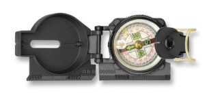 Brujula metal militar " DINGO" aceite.