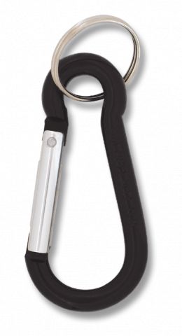 Mosqueton 6 cm. NEGRO. Blister: 12 u.