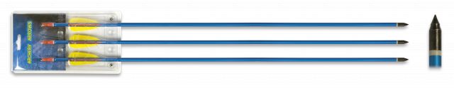Set 3 flechas aluminio. 30" Set 3 flechas aluminio. 30"