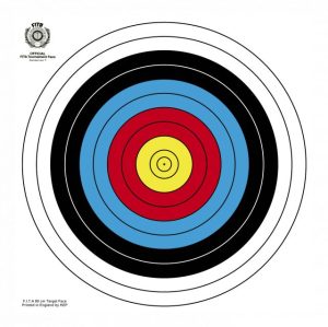 papel diana FITA. 80x80 cm