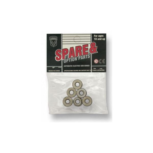 6 bujes metalicos para M series