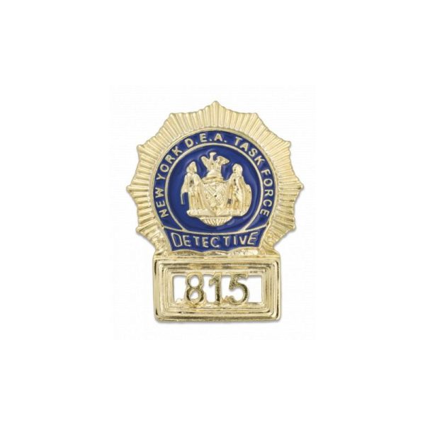 Chapas cartera US NEW YORK DETECTIVE