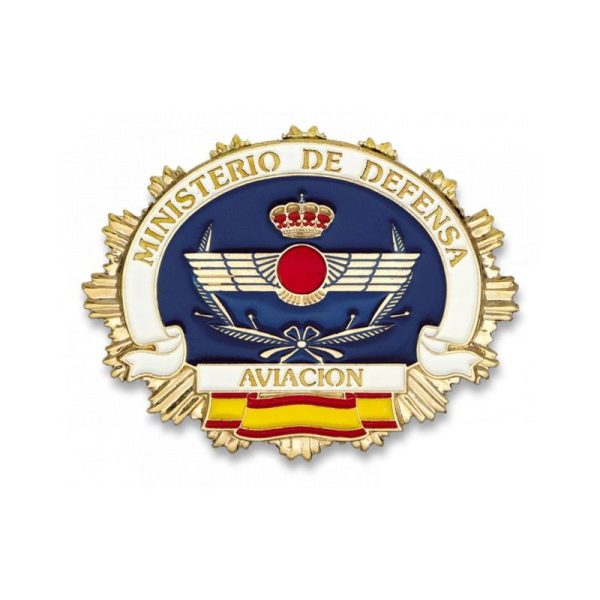 Chapa cartera M. DEFENSA AVIACION