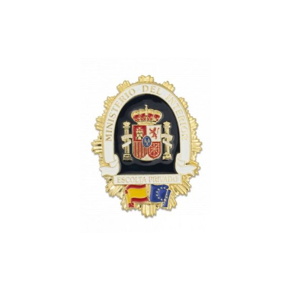 Chapa cartera ESCOLTA PRIVADA