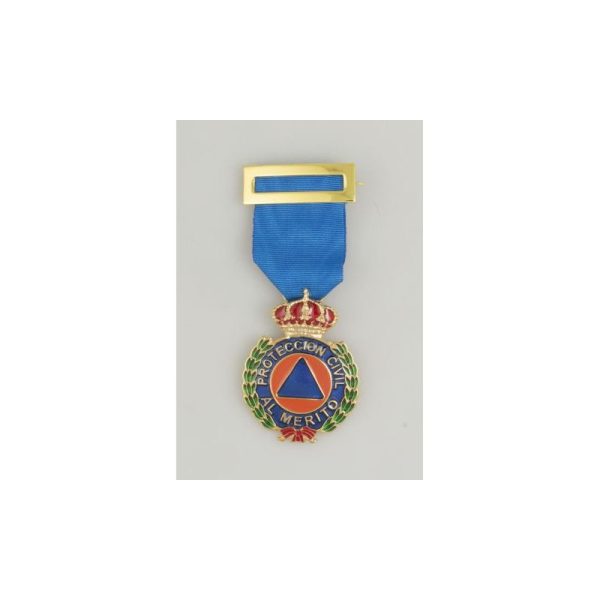 Medalla Merito Pro. Civil Oro Dtvo. Azul