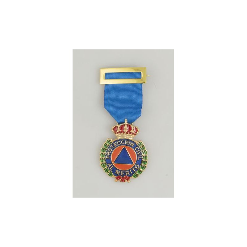 Medalla Merito Pro. Civil Oro Dtvo. Azul Medalla Merito Pro. Civil Oro Dtvo. Azul