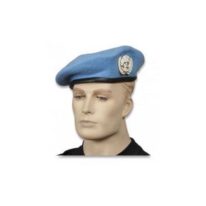 BOINA AZUL ONU CON EMBLEMA