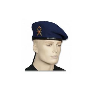 BOINA M-85 AZUL HELICOPT CON EMBLEMA.