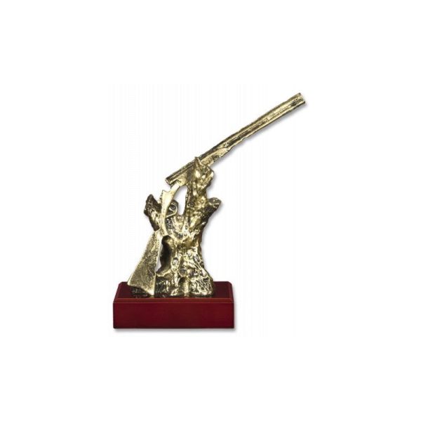 Trofeo resina ESCOPETA con peana (23.1