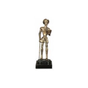 Trofeo resina QUIJOTE con peana (24 cm)