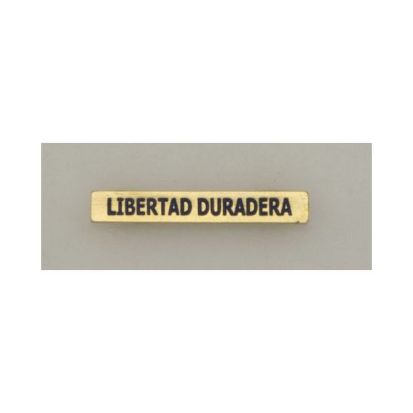Barra mision " LIBERTAD DURADERA "
