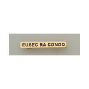 Barra mision " EUSEC RA CONGO "