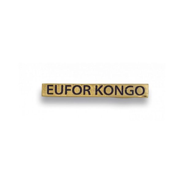 Barra mision " EUFOR CONGO "