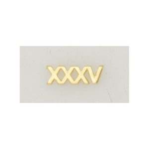 Numeral Policia N. Pasador XXXV