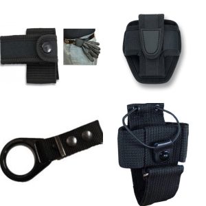 Kit Cinturon Policial, Porta Walkie, Tahali Defensa, Funda Grillete, Porta Guantes