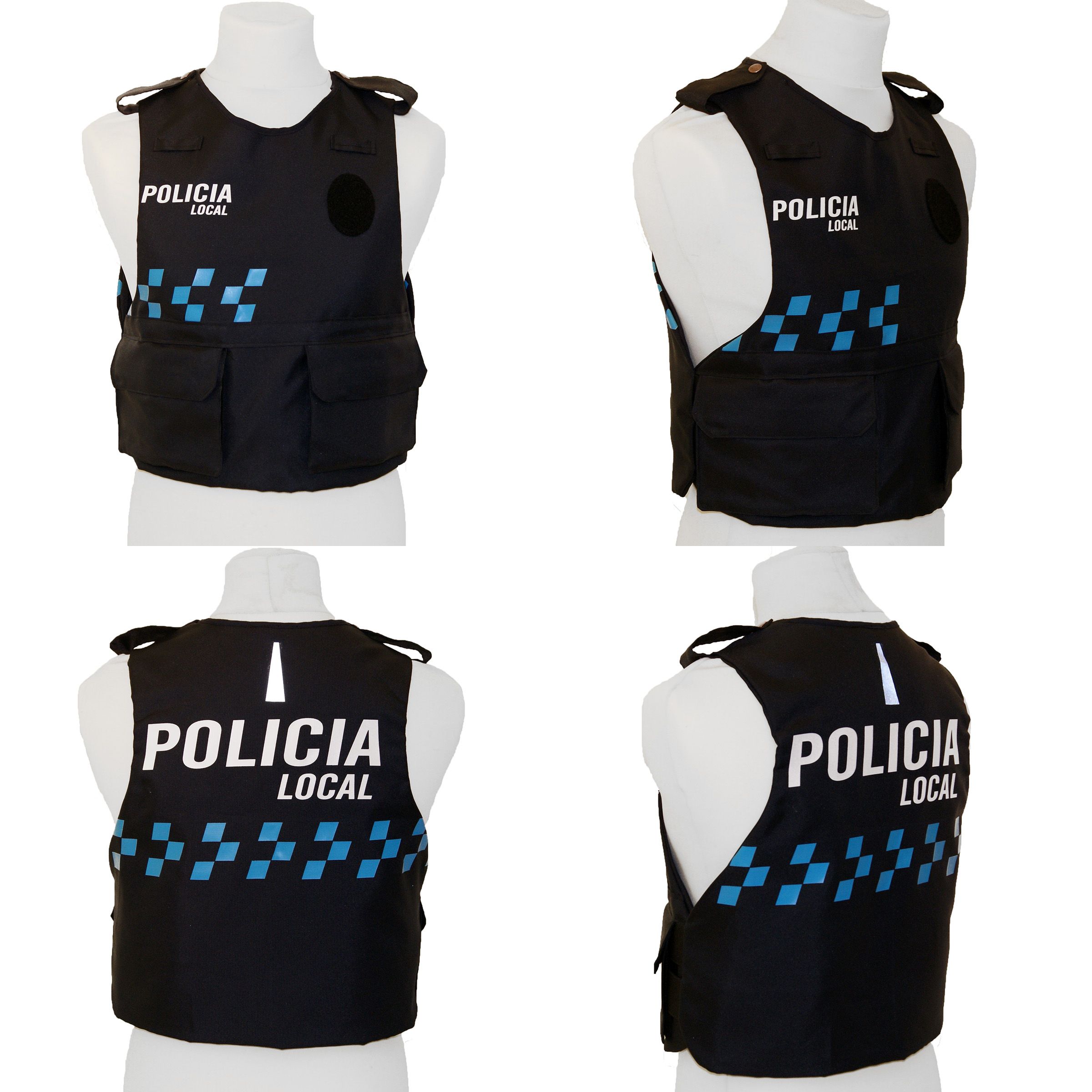 Fundas Chalecos Antibalas Fabricadas a Medidas Todos los Cuerpos Policiales