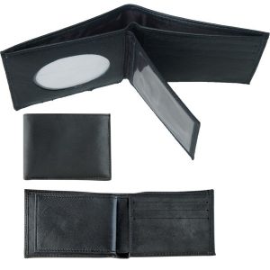 CARTERA PIEL DOBLE COMPARTIMENTO